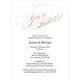 Romantic Script Foil Invitations Image 5 of 11